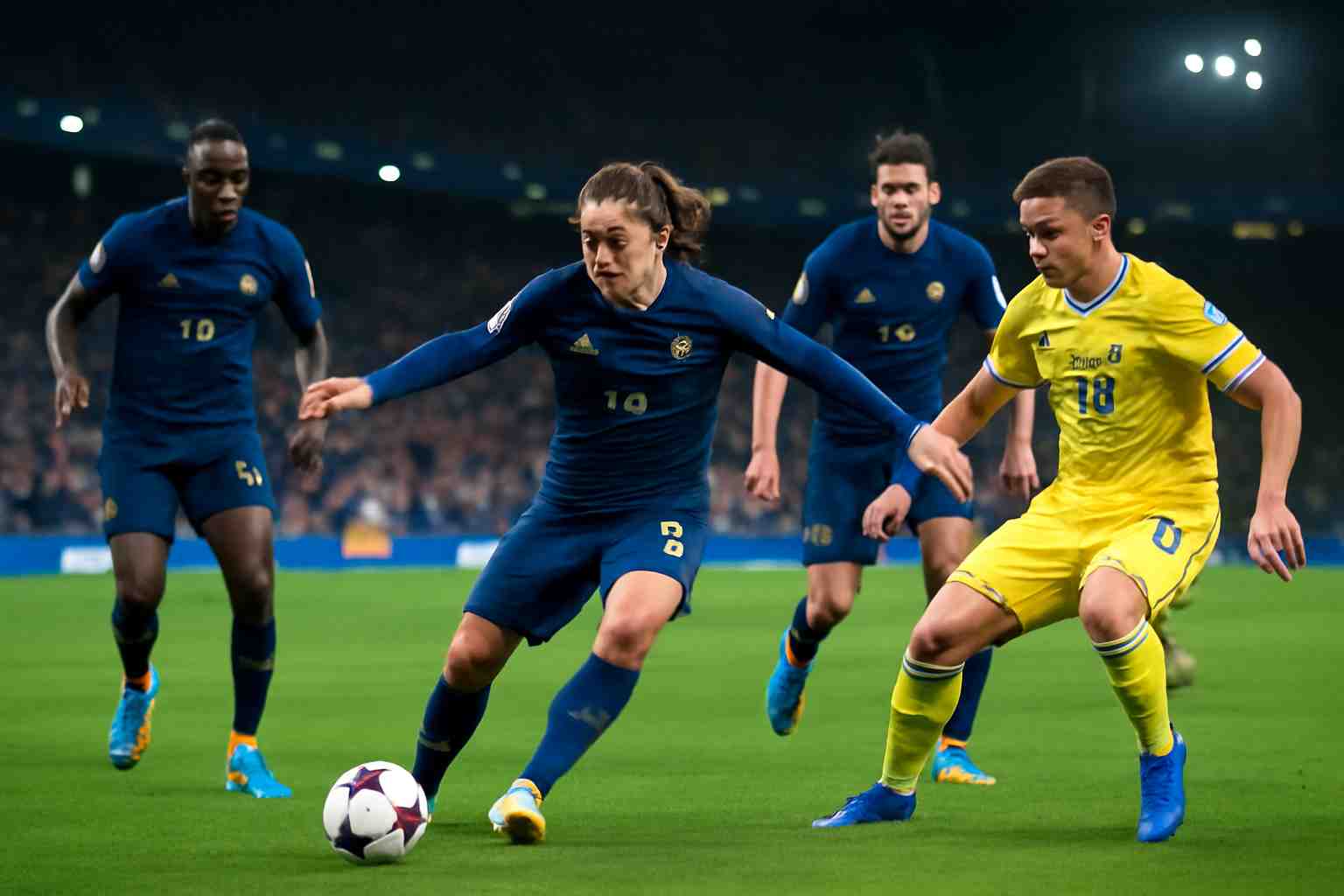 suivez en direct le match france-ukraine avec les bleus cherchant la précision pour décrocher leur qualification encore incertaine.