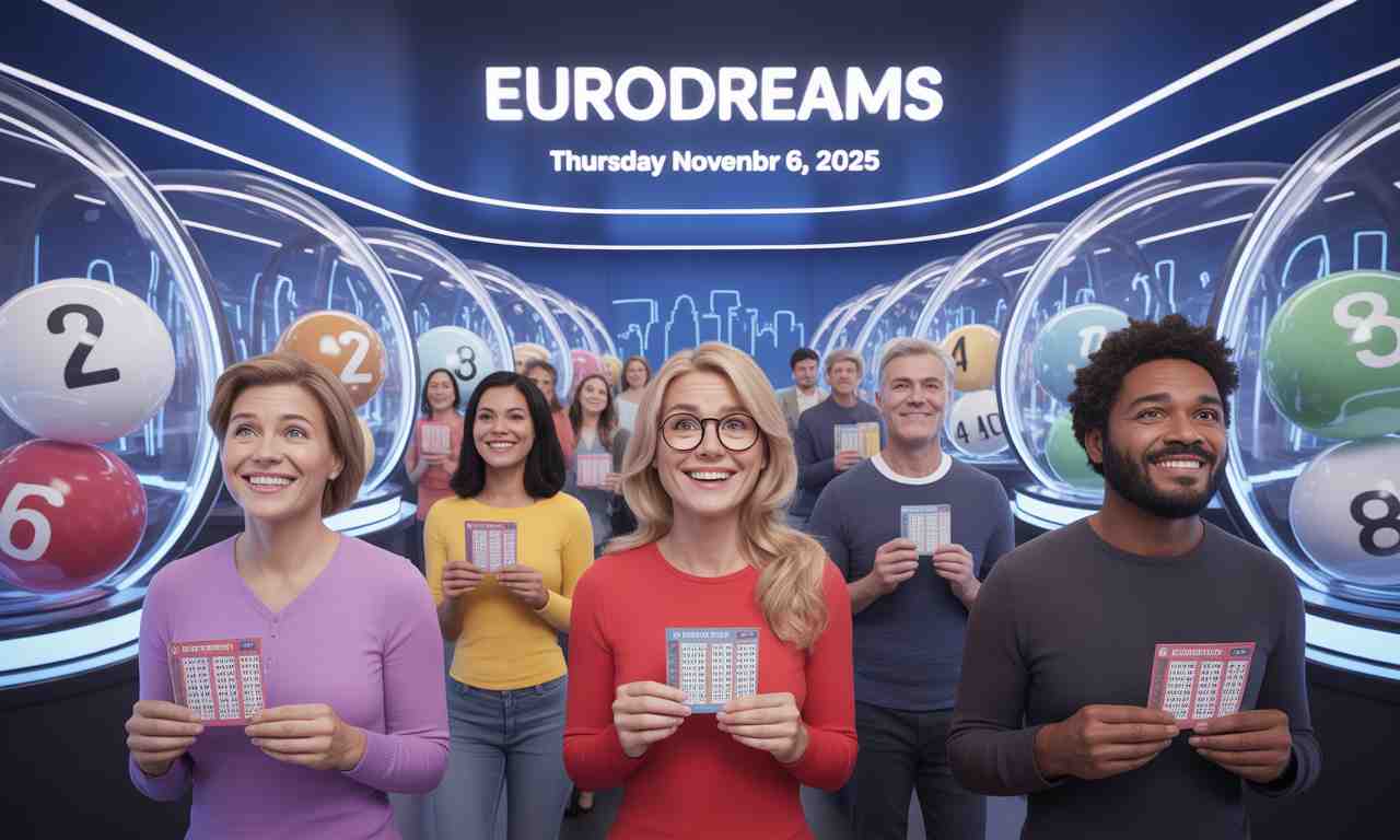 eurodreams : consultez les numéros gagnants du tirage du jeudi 6 novembre 2025 et vérifiez si vous êtes le grand gagnant. résultats officiels et dernières actualités.