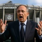 florentino pérez s'exprime avec passion pour défendre le projet du santiago bernabéu, emblème du real madrid, soulignant son importance historique et sportive.