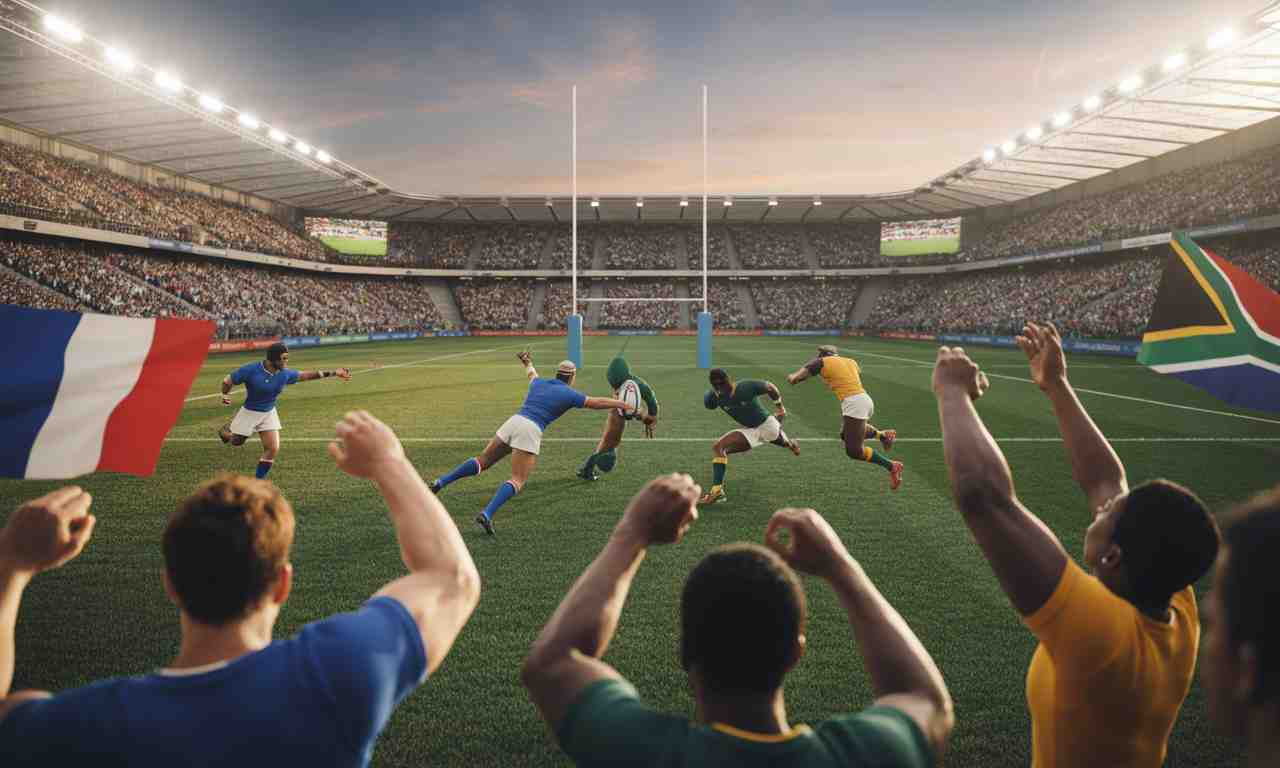 suivez le match de rugby france - afrique du sud en direct ! retrouvez toutes les informations sur les horaires, les chaînes de diffusion et comment ne rien manquer de cette rencontre exceptionnelle.