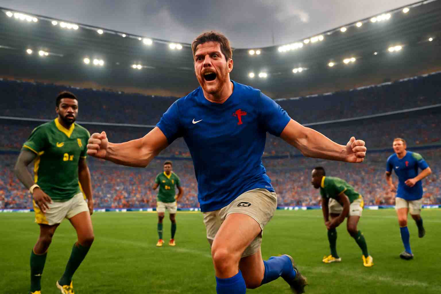 revivez le match épique france vs afrique du sud au stade de france, où penaud s'est illustré avec un doublé exceptionnel, offrant un spectacle inoubliable aux fans de rugby.