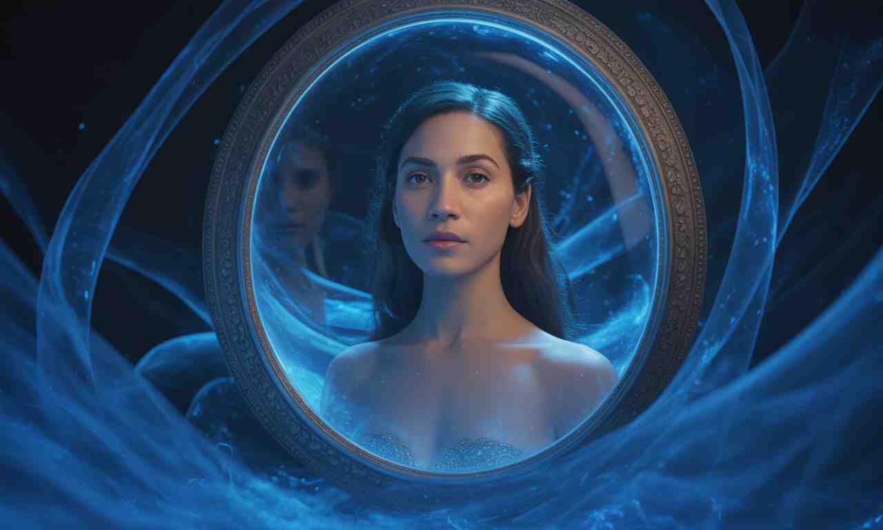 découvrez l'univers fascinant de hind rajab à travers le bleu envoûtant du miroir, une immersion visuelle unique et poétique.