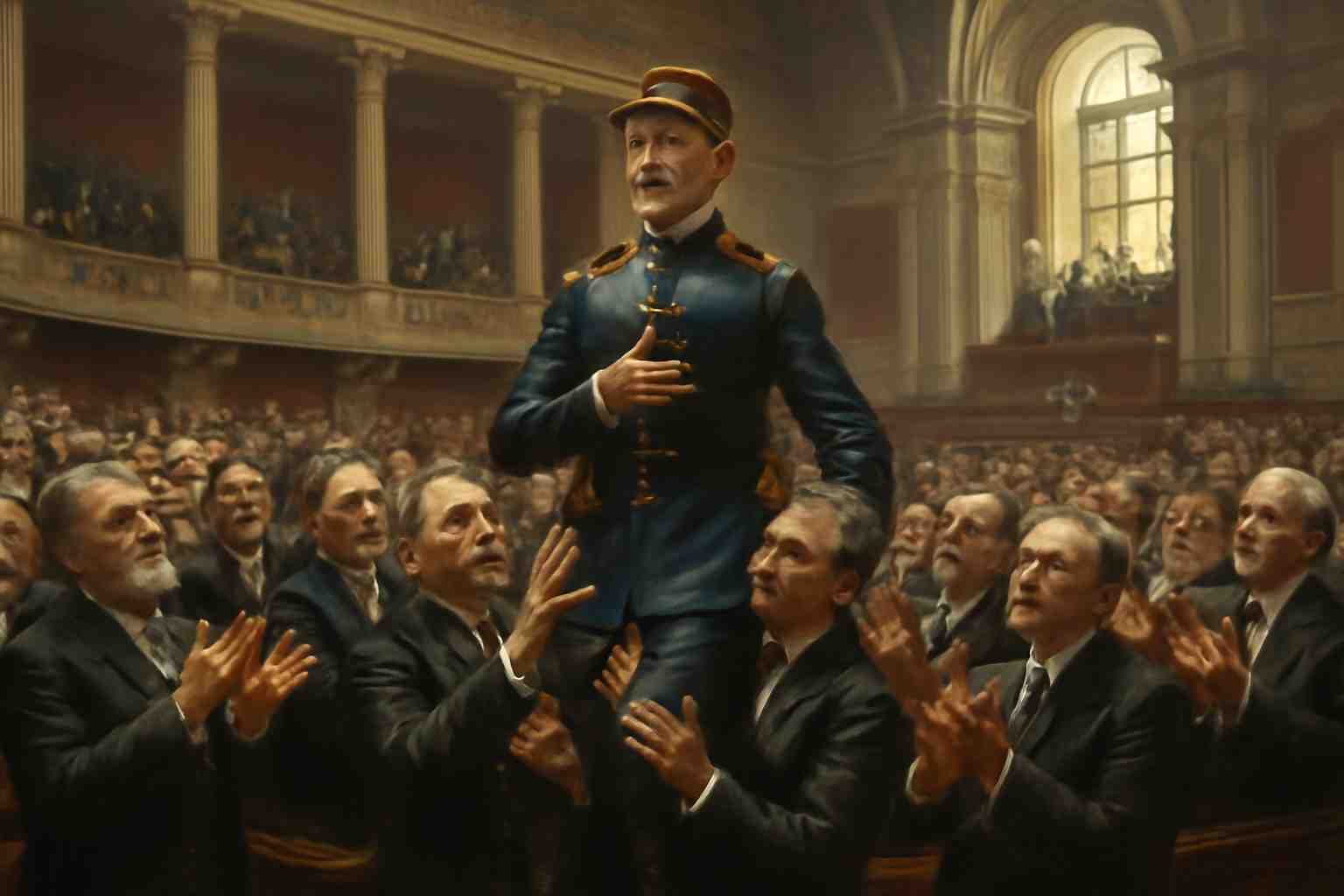 découvrez l'hommage historique du parlement qui élève alfred dreyfus au rang de général de brigade, une reconnaissance majeure pour réparer une injustice passée.