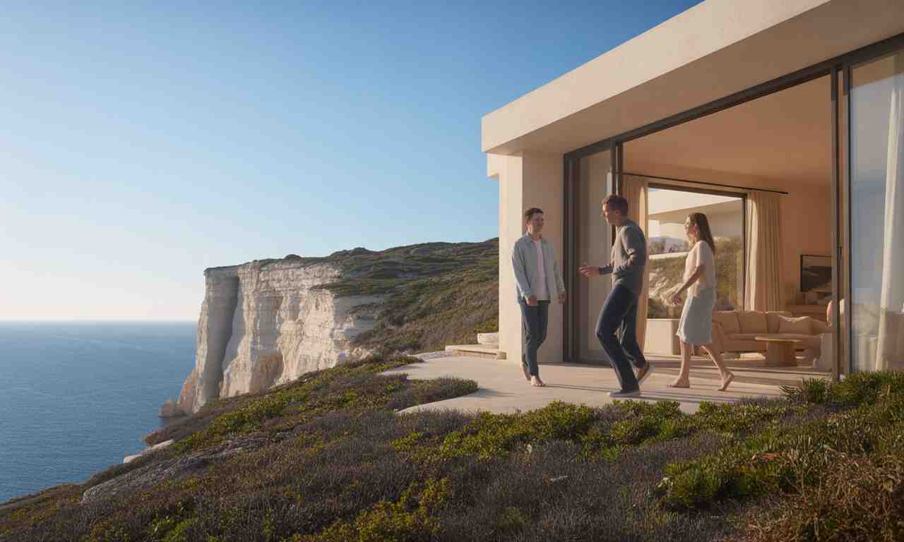 plongez dans l'univers de julian bugier et claire fournier en découvrant leur refuge d'exception sur la magnifique côte d’albâtre. un havre de paix et d'élégance révélé par le journal de la maison.