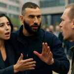 karim benzema répond fermement à un militant d’extrême droite et défend avec passion sa compagne, lyna khoudri, face aux attaques.