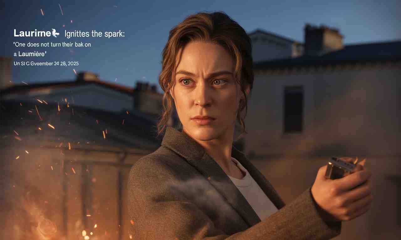 découvrez les spoilers de la semaine du 24 au 28 novembre 2025 pour "un si grand soleil" : laurine fait sensation avec sa réplique choc « on ne tourne pas le dos à une laumière ». ne manquez rien des nouveautés sur nouveautés-télé.com.