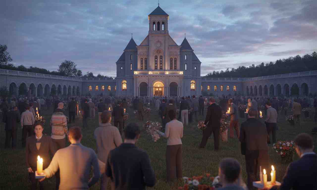 découvrez le sanctuaire de montligeon, un lieu de recueillement unique où 5 000 pèlerins se rassemblent pour rendre un hommage émouvant aux défunts. un événement chargé d'émotion et de spiritualité dans un cadre exceptionnel.