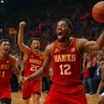 découvrez comment les hawks ont dominé le magic grâce à une prestation impressionnante et une victoire éclatante.