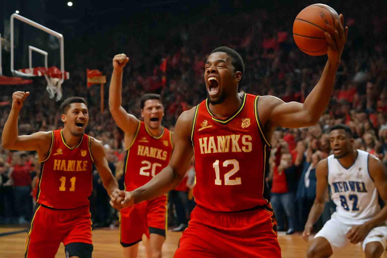 découvrez comment les hawks ont dominé le magic grâce à une prestation impressionnante et une victoire éclatante.