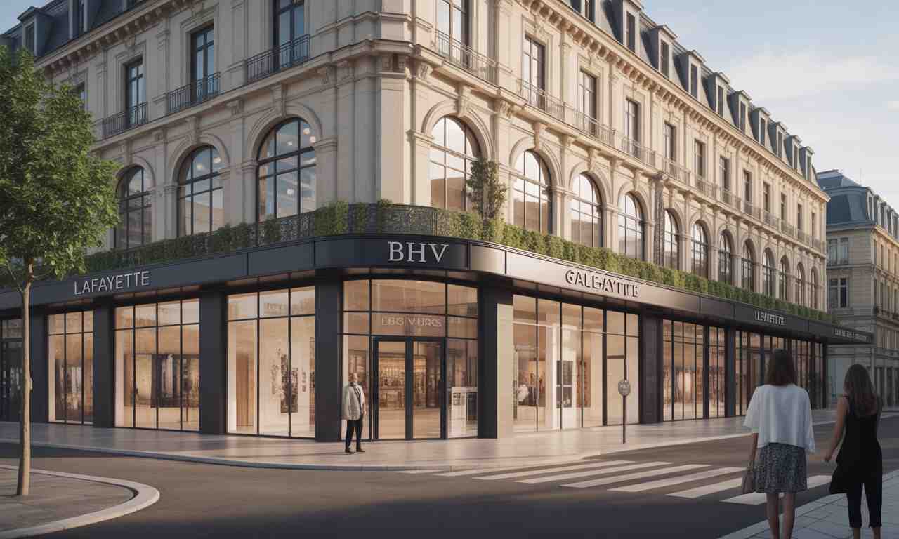 découvrez la transformation des anciennes galeries lafayette de limoges, désormais bhv, qui s'apprêtent à vivre un renouveau majeur après leur rebranding.