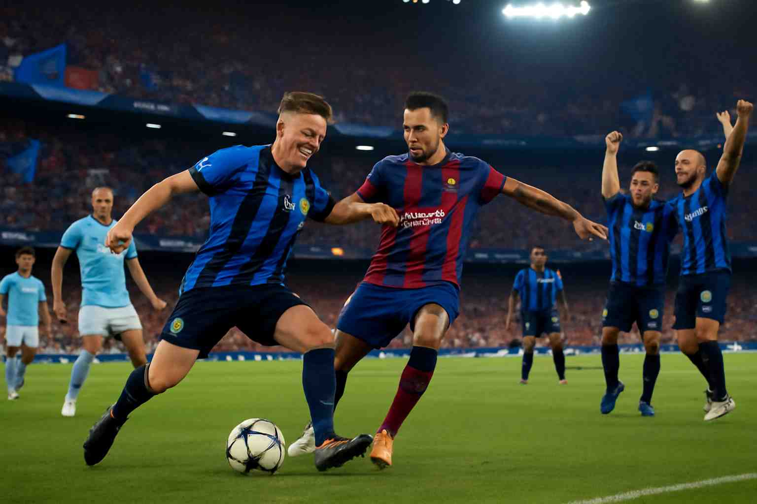 revivez les moments forts de la ligue des champions avec bruges et le barça qui ont offert un spectacle époustouflant, man city qui reste solide et l’inter qui continue sa série de victoires impressionnantes.