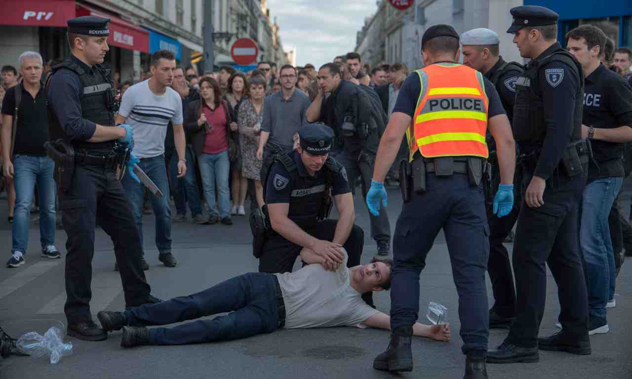 lorient : un homme abattu par la police après une attaque au couteau. découvrez les réactions des responsables politiques face à cet événement tragique.