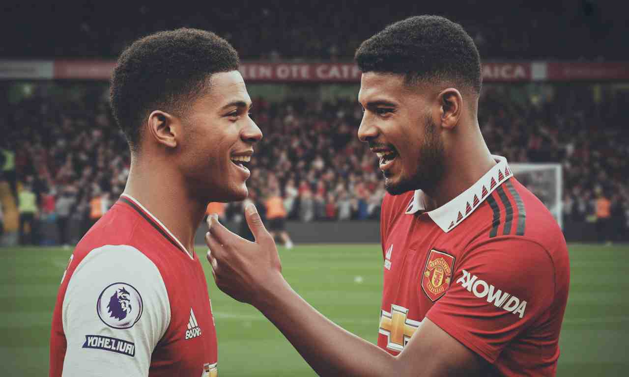 découvrez la réaction de marcus rashford après la plaisanterie de william saliba qui le surnomme 'son frère'. une réponse pleine d’humour qui fait le buzz chez les fans de football !