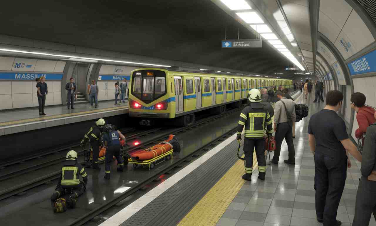 accident sur la ligne m1 du métro à marseille : 7 stations momentanément hors service. suivez les mises à jour et conseils pour vos déplacements.