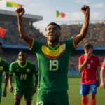 le sénégal s'impose 1-0 face au costa rica lors du mondial u17, renforçant ses chances de qualification pour les huitièmes de finale.