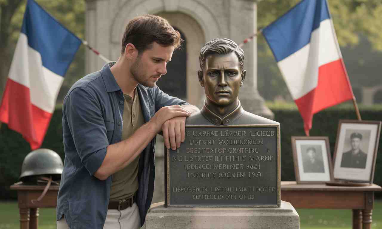 découvrez l'émouvant hommage de laurent leclerc à son arrière-grand-père, soldat héroïque de la bataille de la marne en 1914, dont le souvenir est retrouvé après un siècle.