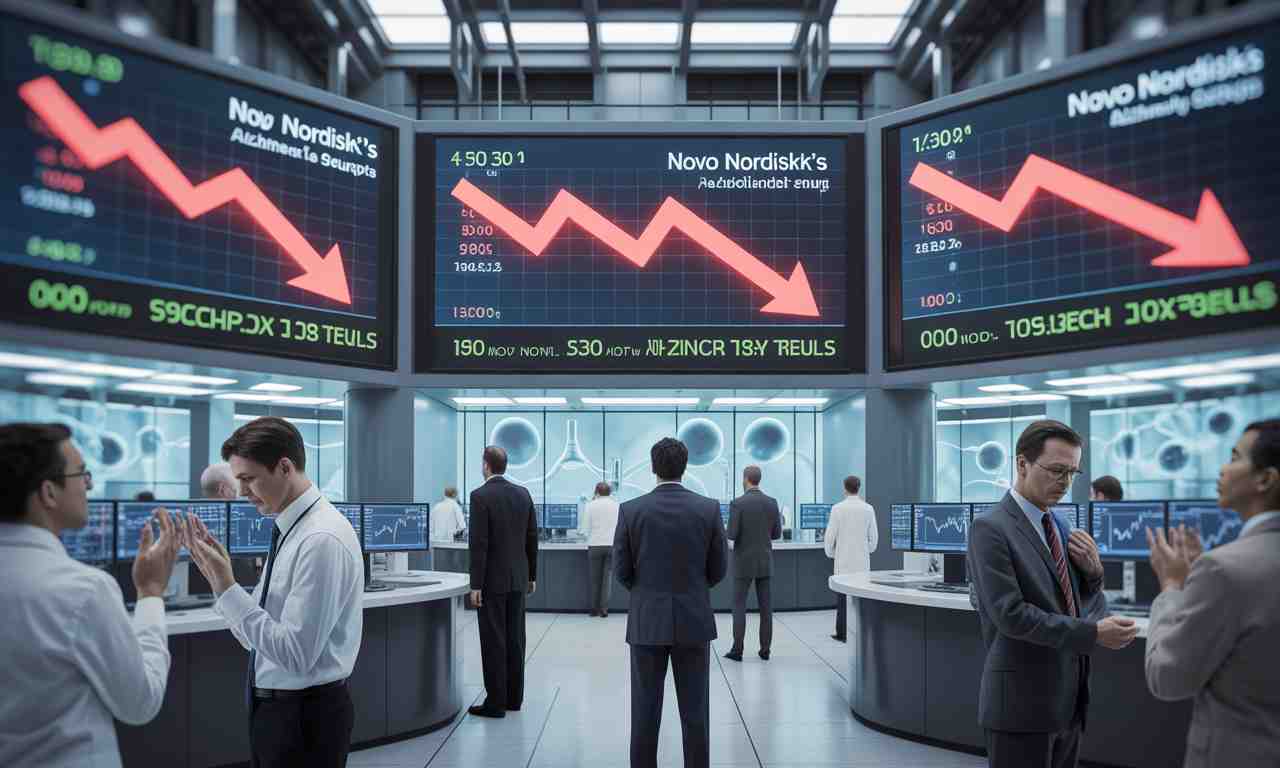 découvrez pourquoi les actions de novo nordisk ont chuté en bourse suite aux résultats décevants de leurs essais cliniques contre la maladie d'alzheimer.