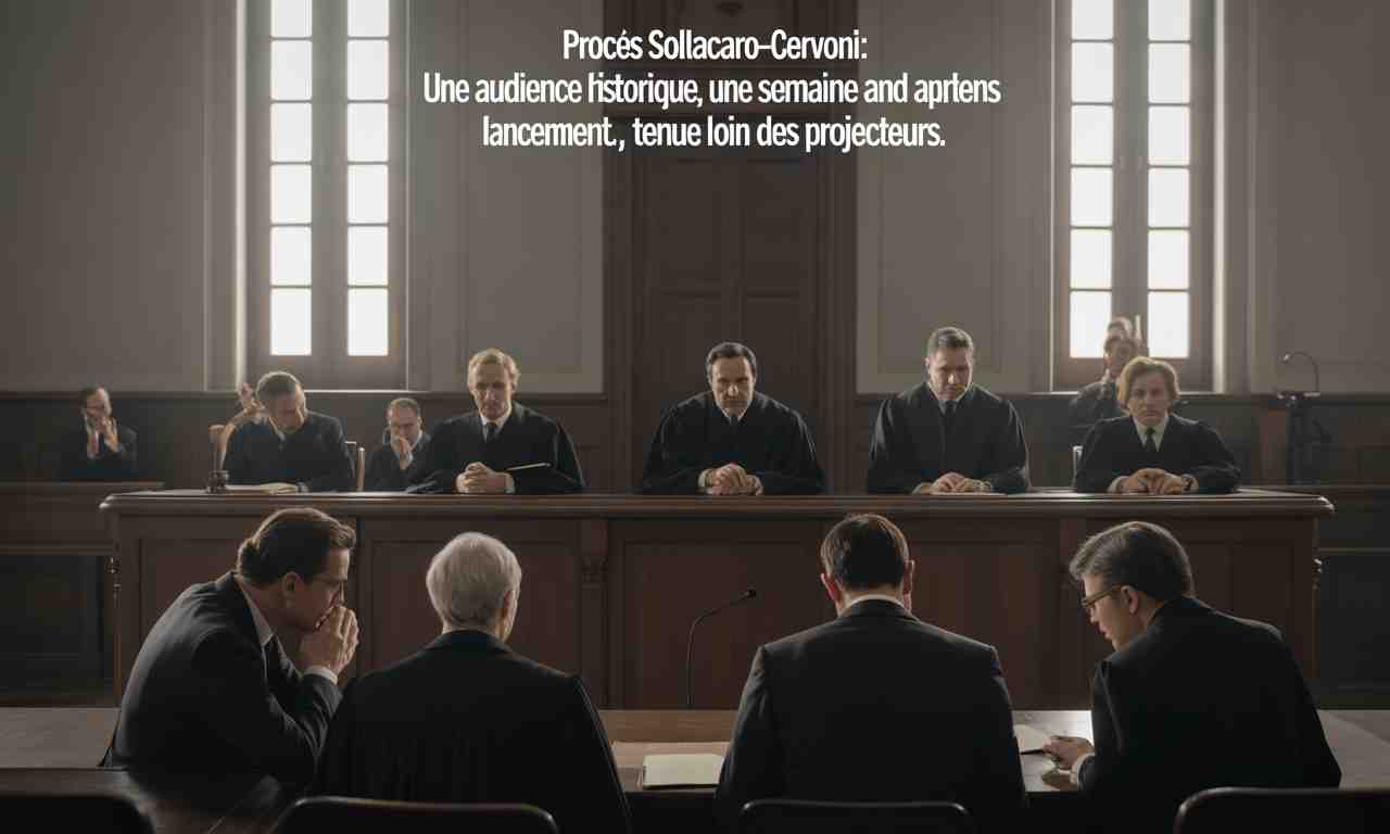 découvrez les détails du procès sollacaro-cervoni, une audience historique tenue discrètement une semaine après son lancement, loin des projecteurs.