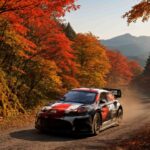 suivez ogier au rallye du japon alors qu'il vise un carton plein de points sur la 16e spéciale, entre stratégie et performance intense.