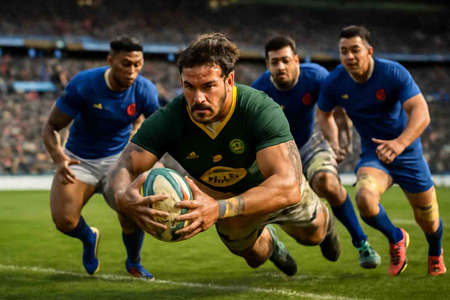 découvrez le magnifique essai d’andré esterhuizen lors du match épique france - afrique du sud, à revoir en exclusivité sur tf1+.