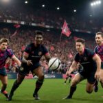 suivez en direct le match toulouse - stade français du top 14 2025-2026, le 1er novembre 2025. vivez chaque moment fort de cet affrontement captivant grâce au live l'équipe !