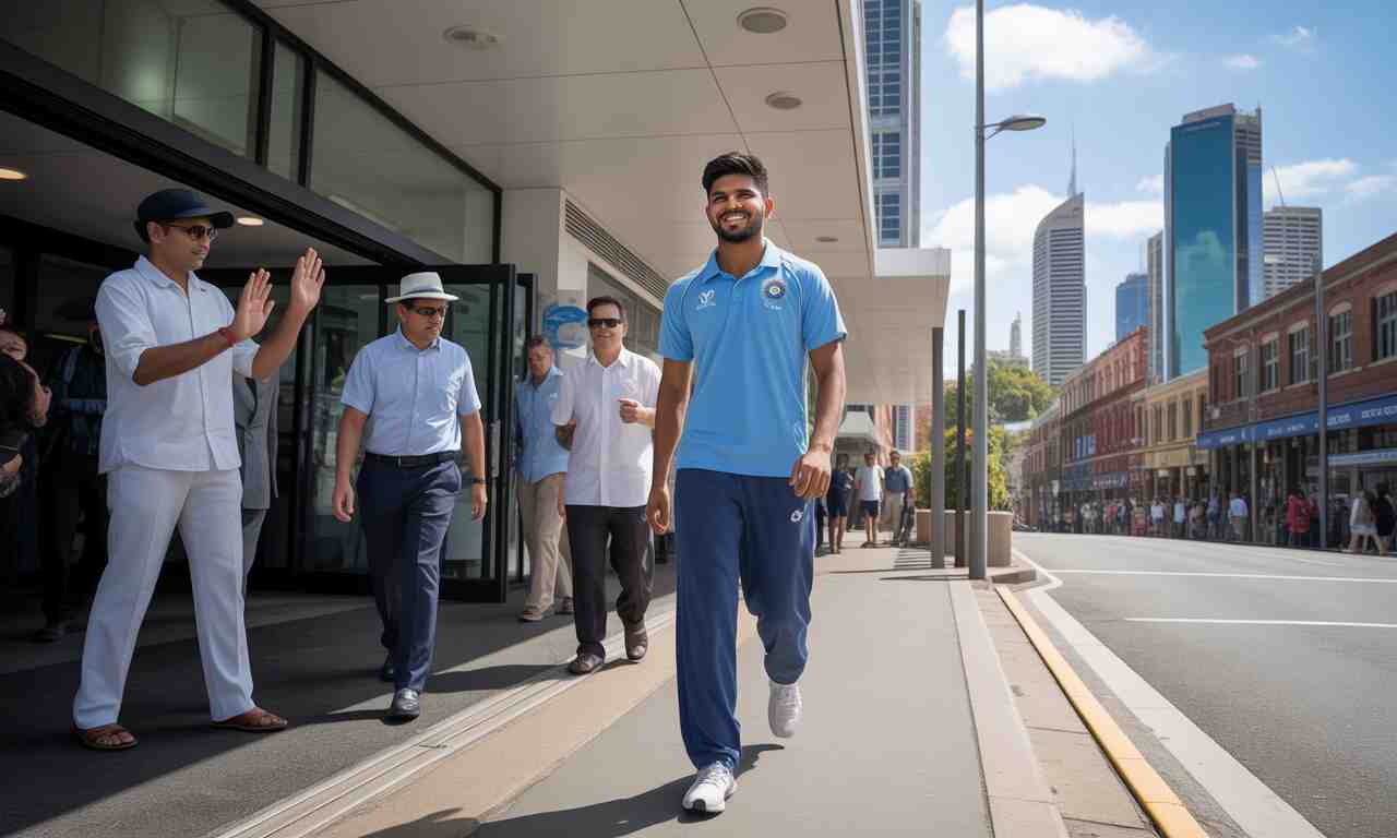 shreyas iyer a quitté l'hôpital de sydney après avoir récupéré. selon le bcci, il rentrera bientôt en inde, son état de santé étant désormais stable.