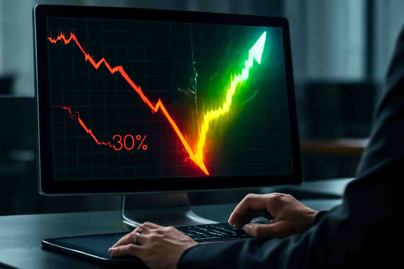 découvrez pourquoi soitec a chuté de 30% après ses résultats financiers et analysez les perspectives d'un rebond spectaculaire potentiel de 120% à venir.