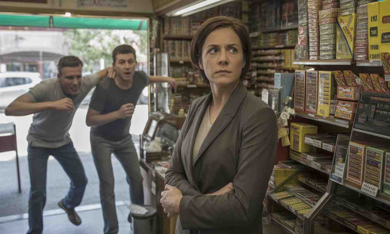 découvrez comment une buraliste a réussi à faire fuir des malfaiteurs en seulement 21 secondes grâce à son sang-froid lors d'une tentative de braquage avortée.