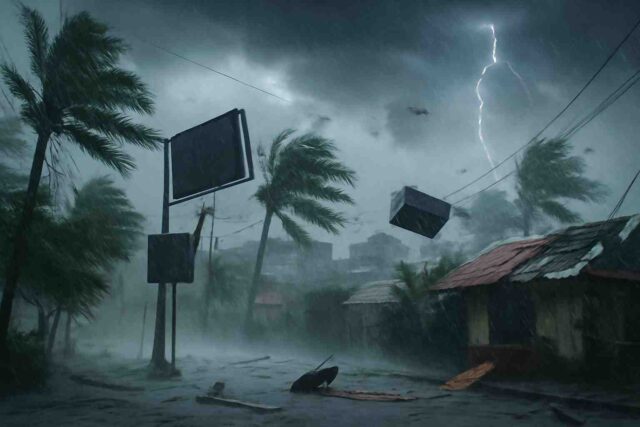 Typhon-Kalmaegi-frappe-les-Philippines-le-president-decrete-letat-durgence-a-lechelle-nationale-AL24-News-640x427 Portables et piétons : un mariage qui dérange en termes de sécurité en particulier sur les trottoirs