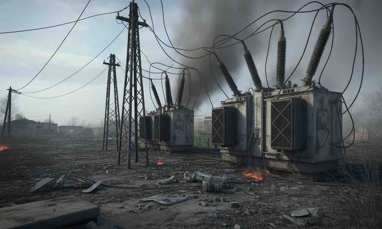 des frappes russes meurtrières en ukraine ciblent les infrastructures énergétiques, provoquant des dégâts importants et faisant trois victimes, exacerbant la crise humanitaire.