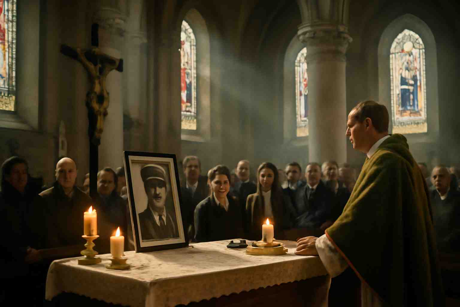 une messe à verdun rend hommage à pétain, suscitant la controverse. le préfet de la meuse décide d'engager des poursuites contre les propos révisionnistes tenus lors de l'événement.