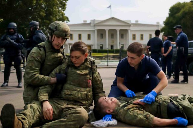 Washington-Deux-militaires-blesses-par-balles-pres-de-la-Maison-Blanche-succombent-a-leurs-blessures-un-suspect-apprehende-640x427 « Quelle époque » du 18 avril 2026 : découvrez les invités de ce samedi soir sur Fémin Actu