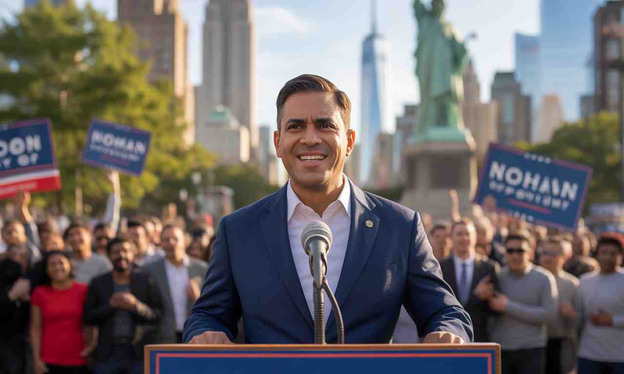 découvrez comment zohran mamdani devient le nouveau maire de new york, incarnant un vent d'espoir pour le camp anti-trump dans une période politique cruciale.