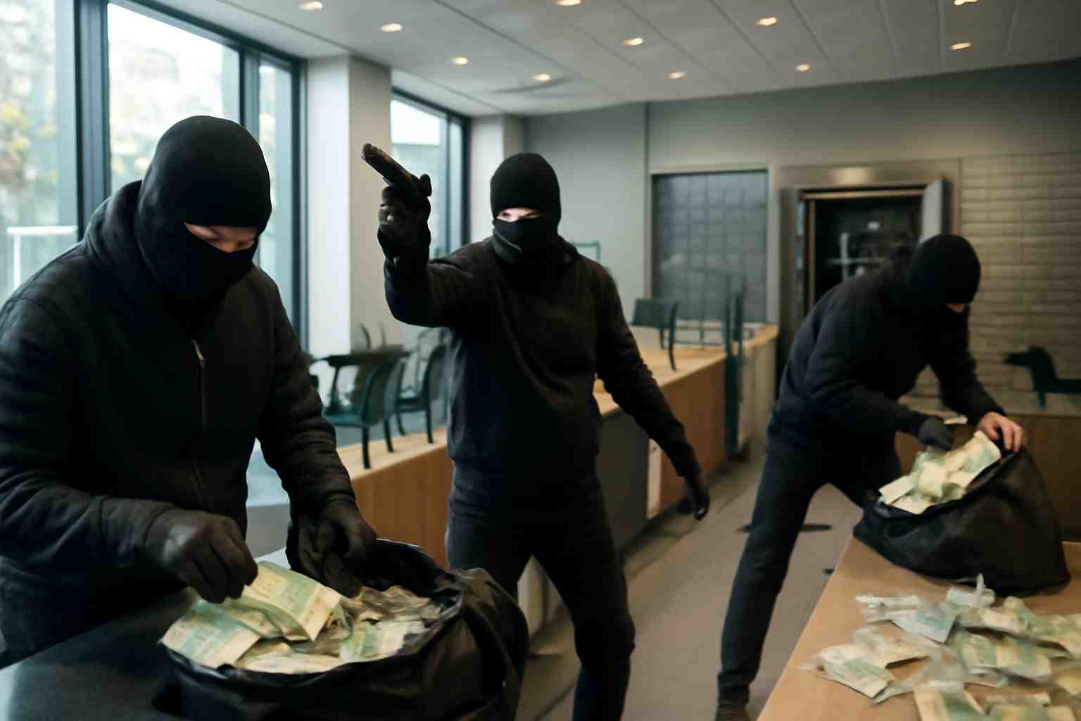 en allemagne, un braquage audacieux dans une banque a dérobé 30 millions d'euros, suscitant stupeur et enquête intensive.