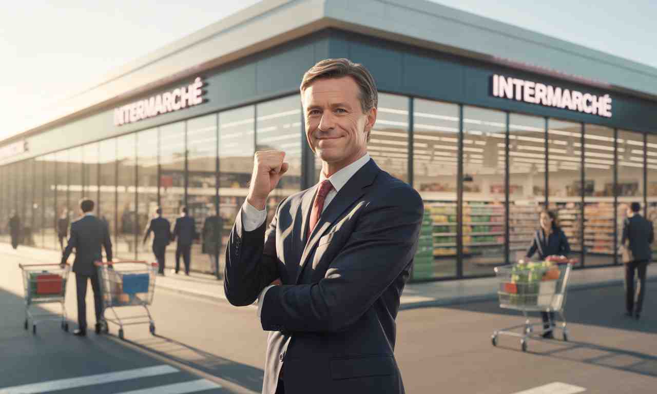 découvrez comment michel-edouard leclerc célèbre une victoire majeure après l'acquisition stratégique d'un magasin, marquant un tournant important pour intermarché.