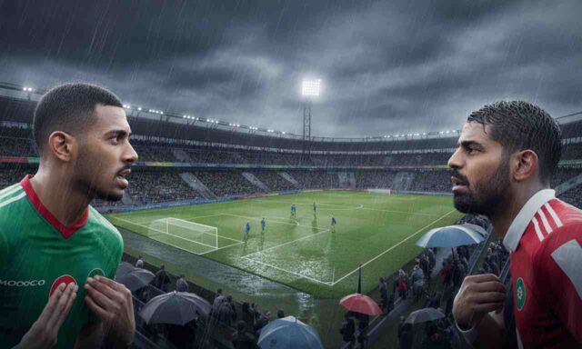 Finale-Maroc-Jordanie-La-rencontre-pourra-t-elle-avoir-lieu-malgre-les-intemperies-Medi1-News-640x384 Ligue des Champions : Découvrez les duels palpitants des quarts de finale