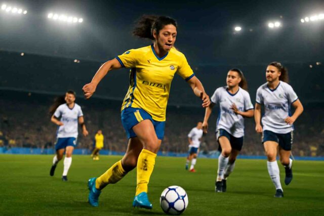 Nesrine-Bahlouli-eclaire-Al-Nassr-tandis-quAl-Qadisiya-mise-sur-ses-anciennes-Lyonnaises-Footeuses-640x427 Le maillot extérieur de l'UBB suscite des avis partagés chez les supporters !