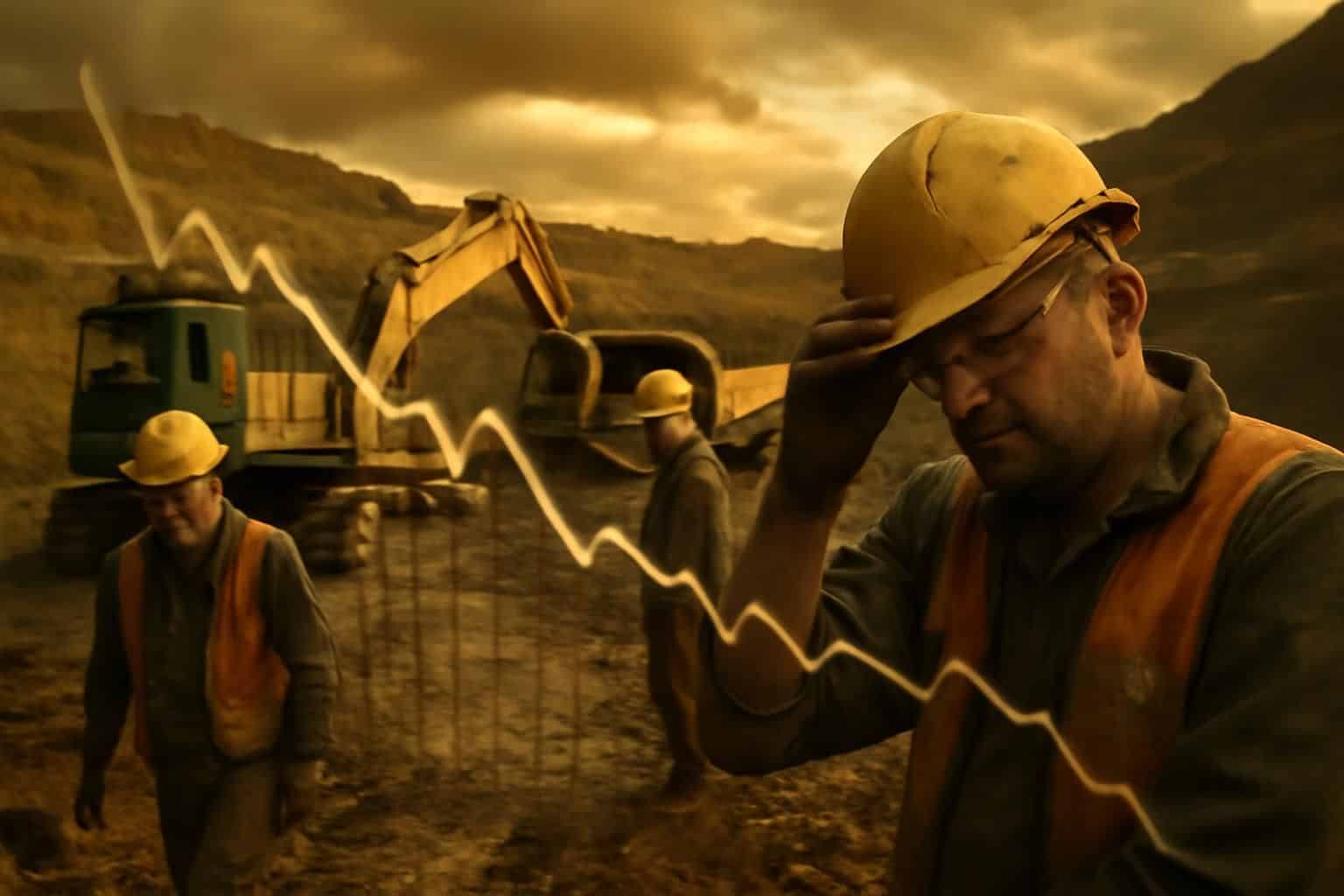 découvrez pourquoi les actions des mineurs d'or chutent alors que le prix de l'or recule suite à une vague de prises de bénéfices sur le marché.