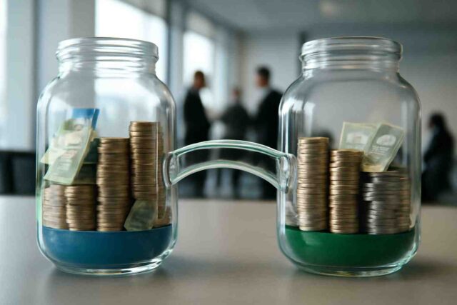 Excedents-et-deficits-des-regimes-de-retraite-la-mutualisation-entre-AGIRC-ARRCO-et-CNAV-une-solution-justifiee--640x427 Le Plan d'Épargne Retraite (PER) : Une Avantage Fiscal Menacé par l'État