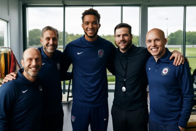Hugo-Ekitike-un-veritable-champion-qui-partage-chaleur-et-sourires-avec-le-staff-au-centre-dentrainement-Tribuna.com_-640x427 Eurobasket : Alexandre Sarr, une entrée en scène mémorable avec l'équipe de France contre le Monténégro