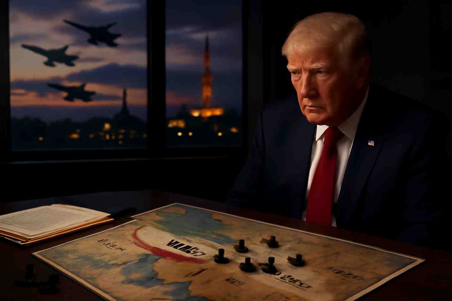 découvrez les tensions croissantes en iran alors que trump garde toutes les options sur la table, entre frappes aériennes potentielles et démarches diplomatiques.