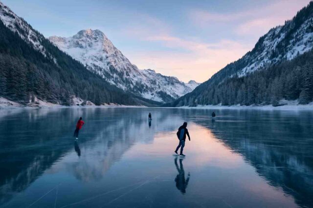 Le-lac-des-Plagnes-en-Haute-Savoie-une-patinoire-naturelle-unique-et-envoutante-640x427 Location saisonnière et développement touristique : un lien indéniable