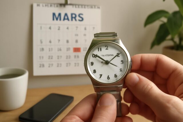 Heure-dete-2026-la-date-exacte-en-mars-pour-avancer-votre-montre-dune-heure-Astuces-et-conseils-640x427 MotoGP 2026 au Mans : À quoi s'attendre côté météo avec pluie et orages pour le Grand Prix de France ?