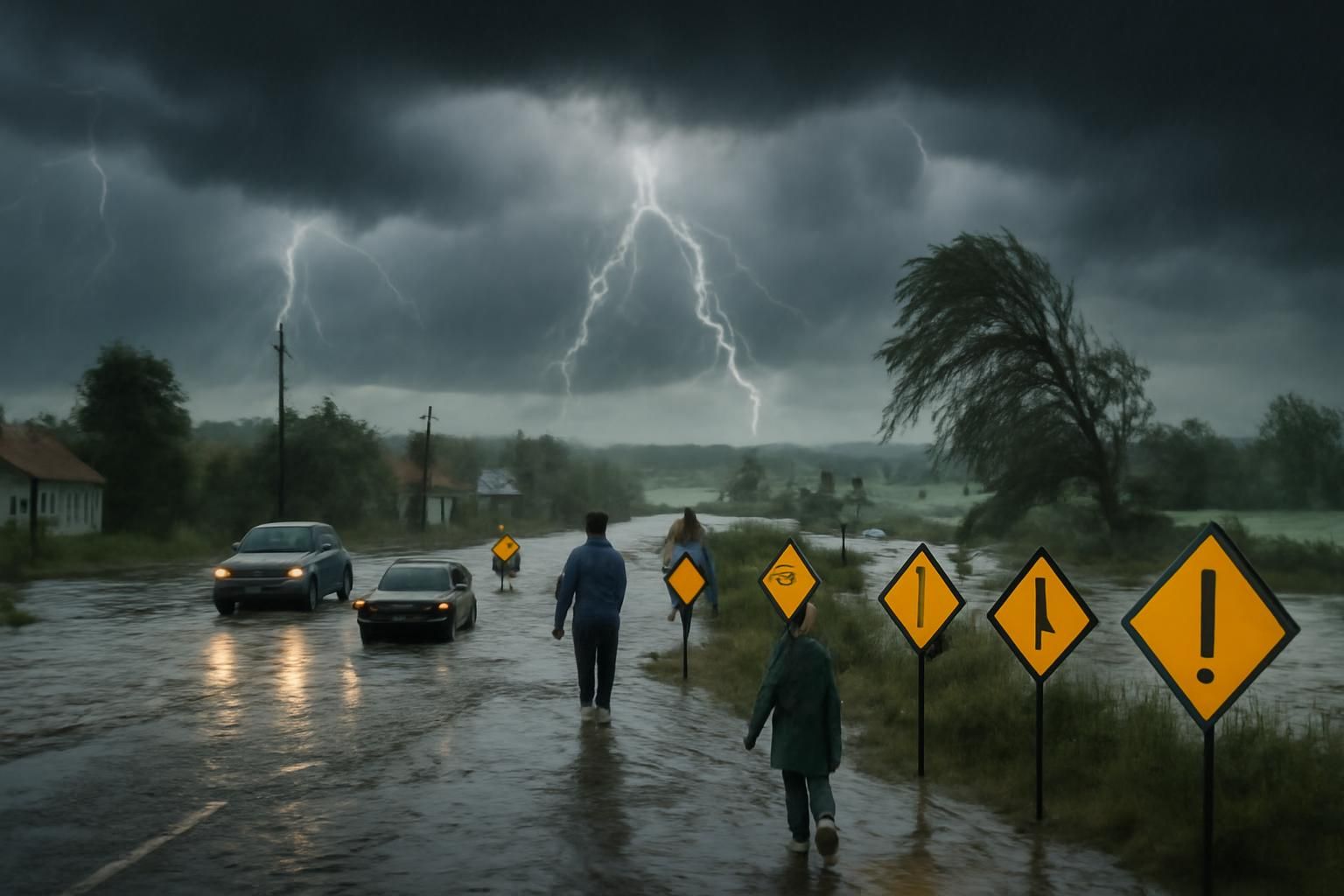 suivez en temps réel la tempête pedro avec des crues persistantes et une vigilance maximale dans cinq départements. restez informé pour votre sécurité.