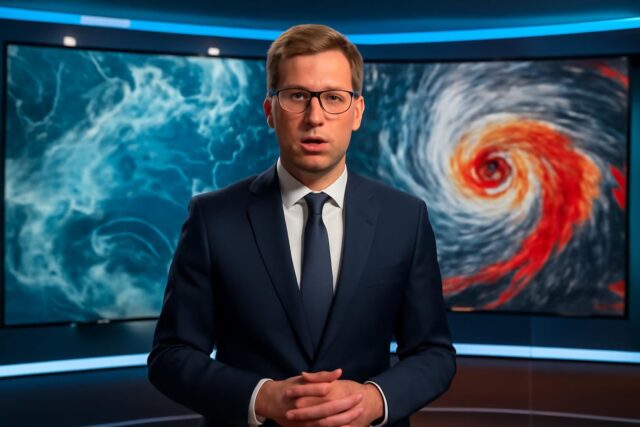 Annonce-dun-evenement-meteorologique-majeur-Glen-Gower-640x427 Alerte Météo : Tempête Benjamin secoue la France, avec une vigilance orange pour sept départements dès jeudi