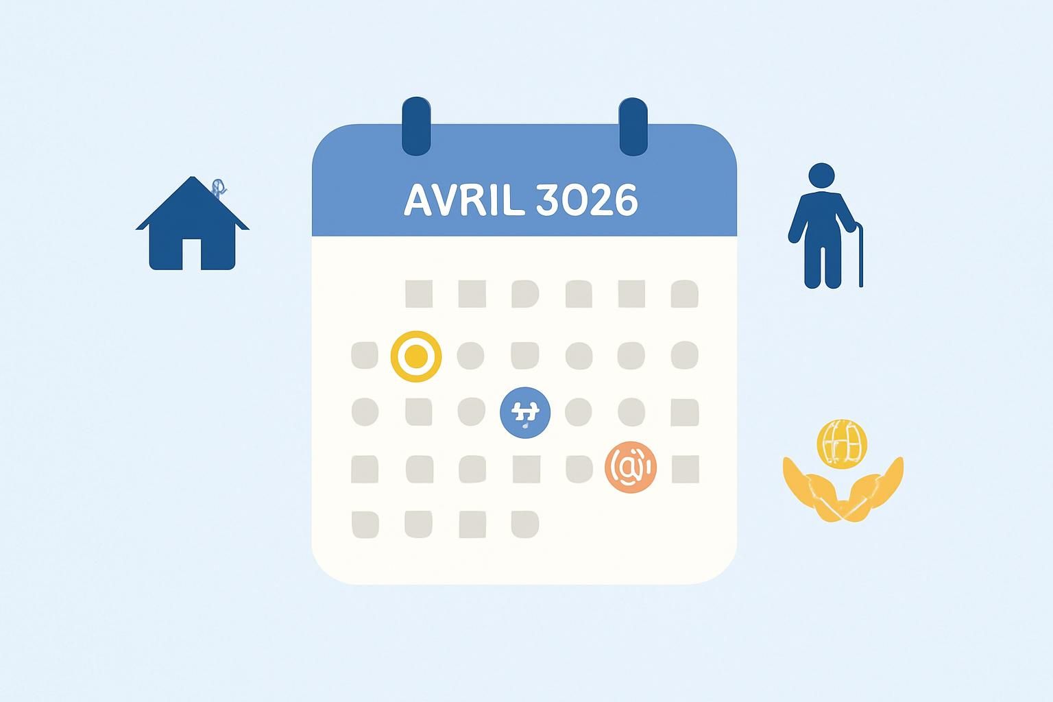 découvrez les dates essentielles des versements caf, retraites et allocations chômage à ne pas manquer en avril 2026 pour bien gérer votre budget.