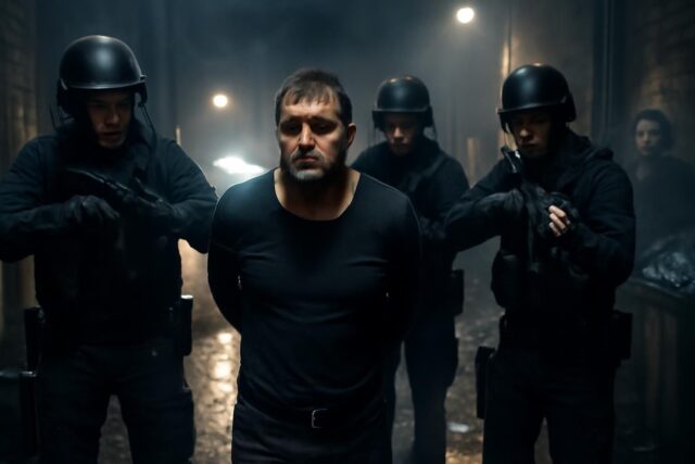 Captation-choc-larrestation-du-pretendu-chef-de-la-Jefe-mafia-juste-avant-son-execution-640x427 DZ Mafia : une tentative d'action organisée déjouée à la prison de haute sécurité de Vendin-le-Vieil