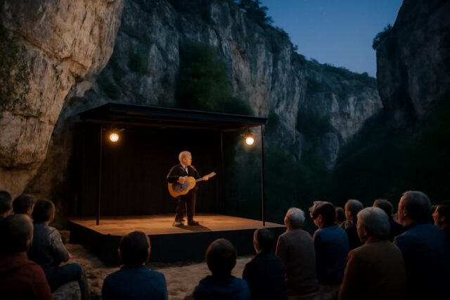 Ce-week-end-a-Rocamadour-Anne-Cangelosi-en-concert-exclusif-sur-la-scene-de-Cote-Rocher--640x427 Tarascon-sur-Ariège célèbre l’Italie en musique avec le duo I Frangini sur Pyrénées FM