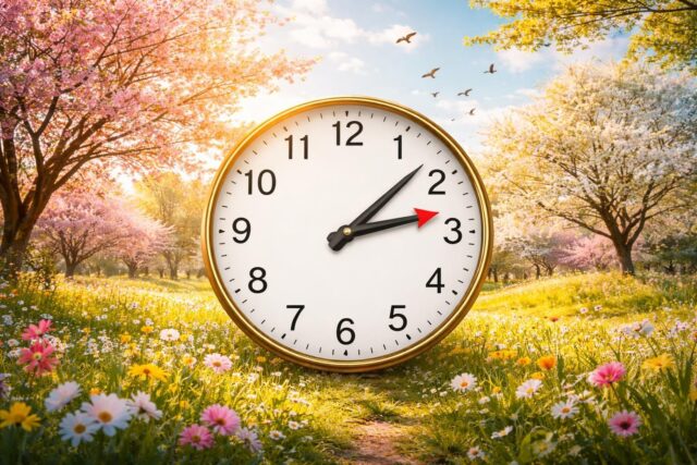 Changement-dheure-comment-le-passage-a-lheure-dete-amplifie-la-sensation-du-printemps-La-Chaine-Meteo-640x427 Préparez-vous pour une météo intense en août : entre vagues de chaleur, risques de canicule et tempête "Floris