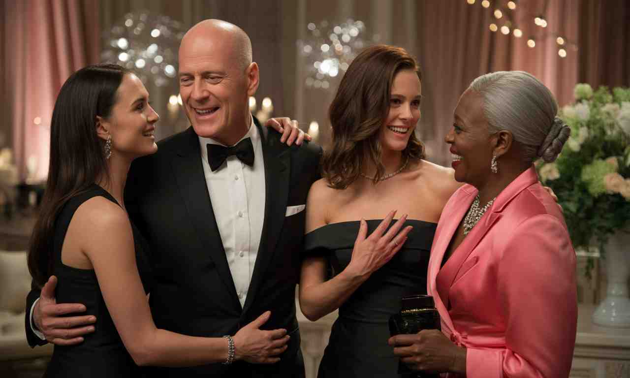 revivez une soirée étoilée riche en émotions avec demi moore, emma heming, whoopi goldberg... en hommage à bruce willis.